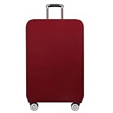 Frunimall Custodia protettiva per valigia, da viaggio, custodia elastica per bagagli, custodia protettiva, Colore: rosso, L
