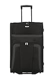 paklite valigia a 2 ruote dimensione L, serie di valigie ORLANDO: classico trolley morbido dal design senza tempo, 73 cm, 80 litri