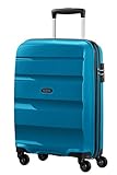 American Tourister Bon Air - Spinner S, Valigia, 55 cm, 31.5 L, Blu (Seaport Blue)