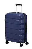 American Tourister Air Move - Spinner M, Valigetta e Trolley, Blu (Midnight Nave), M (66 cm - 61 L)