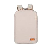Nordace, Smart Backpack Siena, zaino, 19L USB, beige. (Beige) - Siena