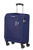 American Tourister Tourister Hyperspeed, Bagaglio a Mano, Blu (Combat Navy), L (80 cm - 109/116 L)