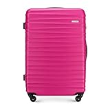 WITTCHEN Groove Line, Luggage Suitcase Unisex Adult, Rosa (Pink), 77 centimeters