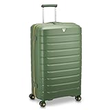 RONCATO B-FLYING NEON - TROLLEY large - 4 ruote, 78 cm - NEON VERDE MILITARE