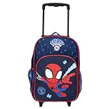 Spidey - Trolley Spider-Man, 38 cm, per bambini, colore: Blu marino, blu navy, xl, Vacanze
