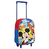 CERDÁ LIFE'S LITTLE MOMENTS Zaino Trolley Scuola di Mickey Mouse, Borsa Unisex Kids, Multicolore, Standard