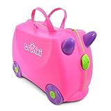 Trunki Valigia Cavalcabile per Bambini – Trolley Bambini Bagaglio a Mano – Valigia Cavalcabile Trixie (Rosa)