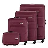 WITTCHEN Vip, Luggage Suitcase Unisex Adulto, Borgogna, L