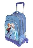 CARTOON WORLD Zaino Trolley Scuola Disney - Frozen Due - Elsa e Anna