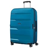 American Tourister Bon Air DLX Valigia trolley (4 ruote) blu 75 cm