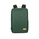 Nordace, Smart Backpack Siena, zaino, 19L USB, verde (Verde) - Siena