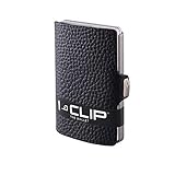 I-CLIP Original Silver Pure Black, Portafoglio, Wallet