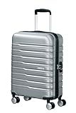American Tourister Flashline - Spinner S, bagaglio a mano, 55 cm, 34 l, argento (Sky Silver), argento, Spinner S (55 cm - 34 L), Bagaglio a mano