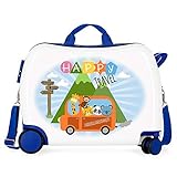 Roll Road Little Me Happy Ride-On Suitcase 2 Multi-Direction Spinner Wheels