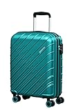 American Tourister Speedstar - Spinner S, Bagaglio a Mano, 55 cm, 33 L, Turchese (Deep Turquoise), S (55 cm - 33 L)