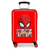Marvel Spiderman Comic, Bagagli Per Bambino, Rosso (Red), 38x55x20 cms