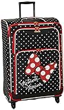 American Tourister Disney Minnie Mouse Red Bow Softside Spinner 28, Multi, Taglia unica, Disney Minnie Mouse Red Bow Softside Spinner 28