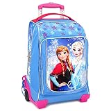 Zaino Trolley Scuola Disney Frozen Elsa e Anna