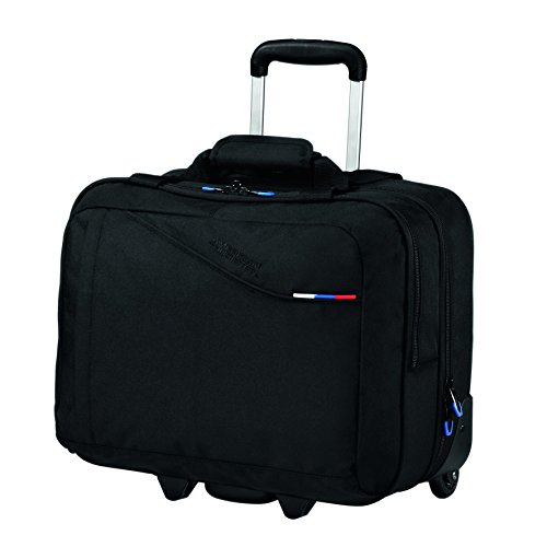 American Tourister Bagaglio a mano AT Business III Rolling Tote 30 liters Nero (Black) 46868 1041