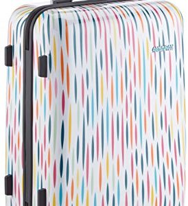 American Tourister Jazz 2.0 Spinner 67/24, 4 Ruote, 58,8 Litri, Stripes