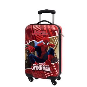 Marvel Spiderman Bagaglio a Mano, ABS, Rosso, 55 cm