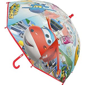 Fantasy superwings ombrello classico, 63 cm, Rosso
