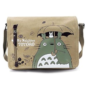 F.Dorla – Borsa a spalla unisex, per la scuola motivo: Il mio vicino Totoro