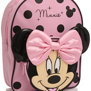 Disney Minnie Mouse Zaino, Colore Rosa/Nero