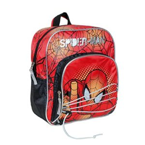 Marvel SPIDERMAN – Zaino scuola asilo elementare 27cm doppia zip applicazioni