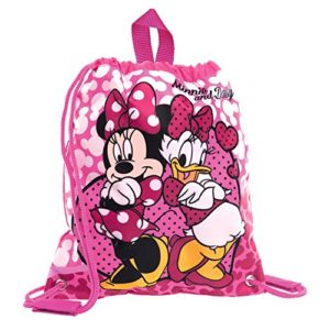 Disney 4493751 Minnie & Daisy Nice Day Zainetto per Bambini, Poliestere, Rosa, 30 cm