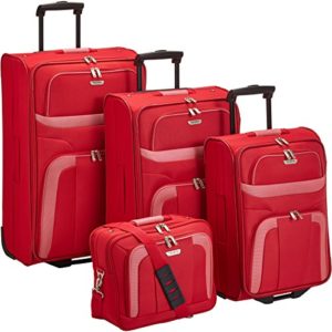 Travelite Set di valigie 98480-10 Rosso 19 L