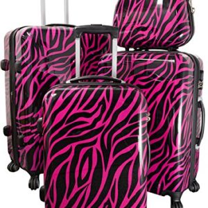 Valigetta Zebra Pink Valigia Trolley, Beauty Case da viaggio fa. Bowatex multicolore XL Koffer 77cm xl