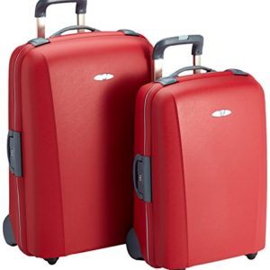 Roncato Set 2 trolley 2 ruote, Rosso, 500520